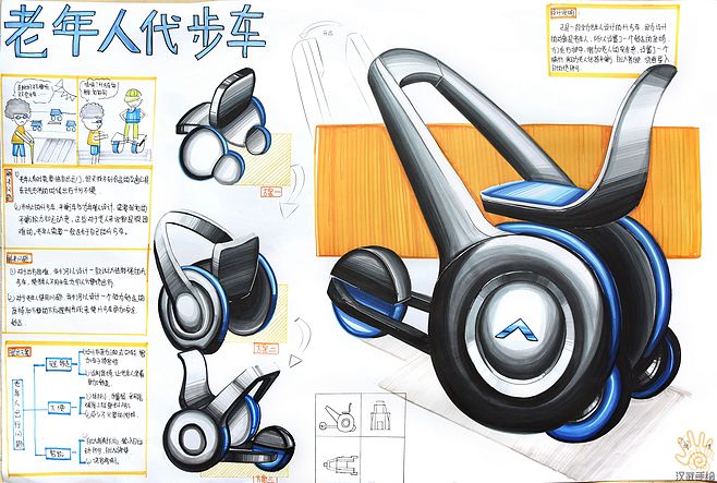 工業(yè)產(chǎn)品設(shè)計(jì)考研手繪快題與電腦圖文設(shè)計(jì)的結(jié)合應(yīng)用